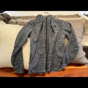 North Face zip-up hoodie